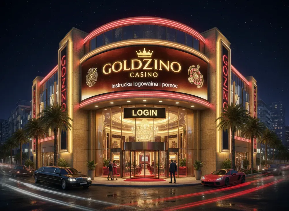Goldzino casino login Instrukcja logowania i pomoc