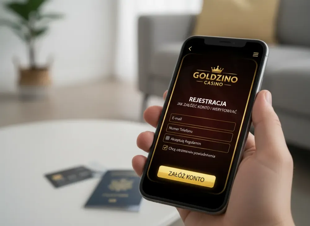 Goldzino casino rejestracja jak założyć konto i weryfikować